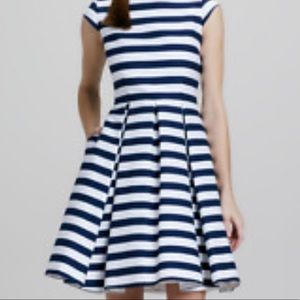 Kate Spade navy striped Mariella dress